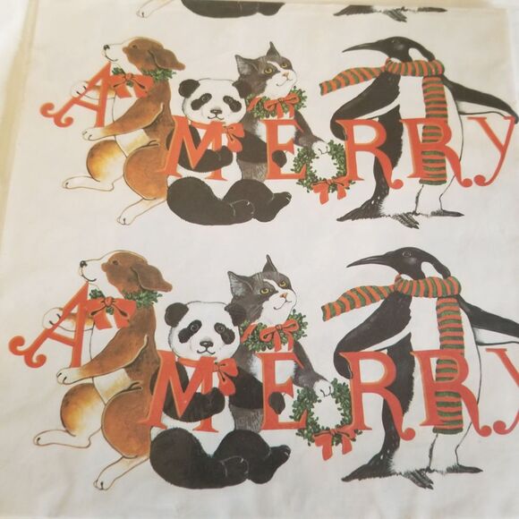 Vintage GOrdon Fraser wrap Bears CHristmas 2 lg sheets - Picture 6 of 6